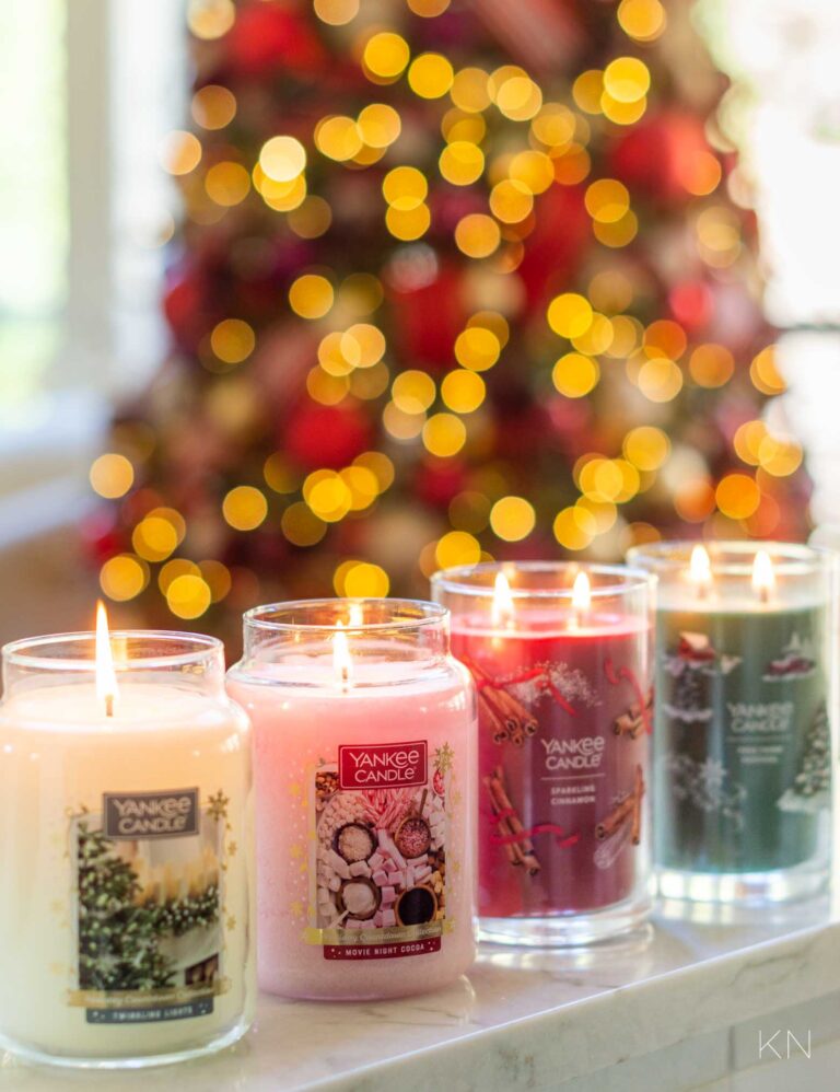 4 Centerpiece Ideas Inspired by 4 Favorite Christmas Candles Kelley Nan