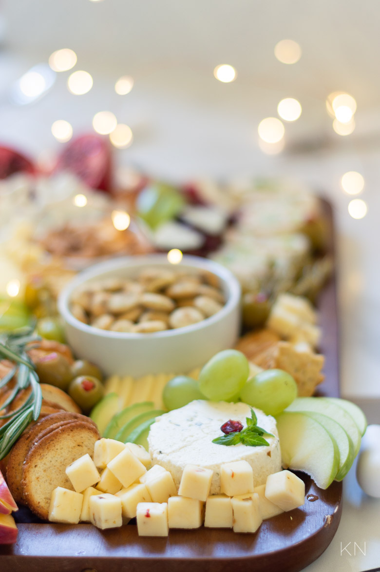 Red and Green Christmas Grazing Board