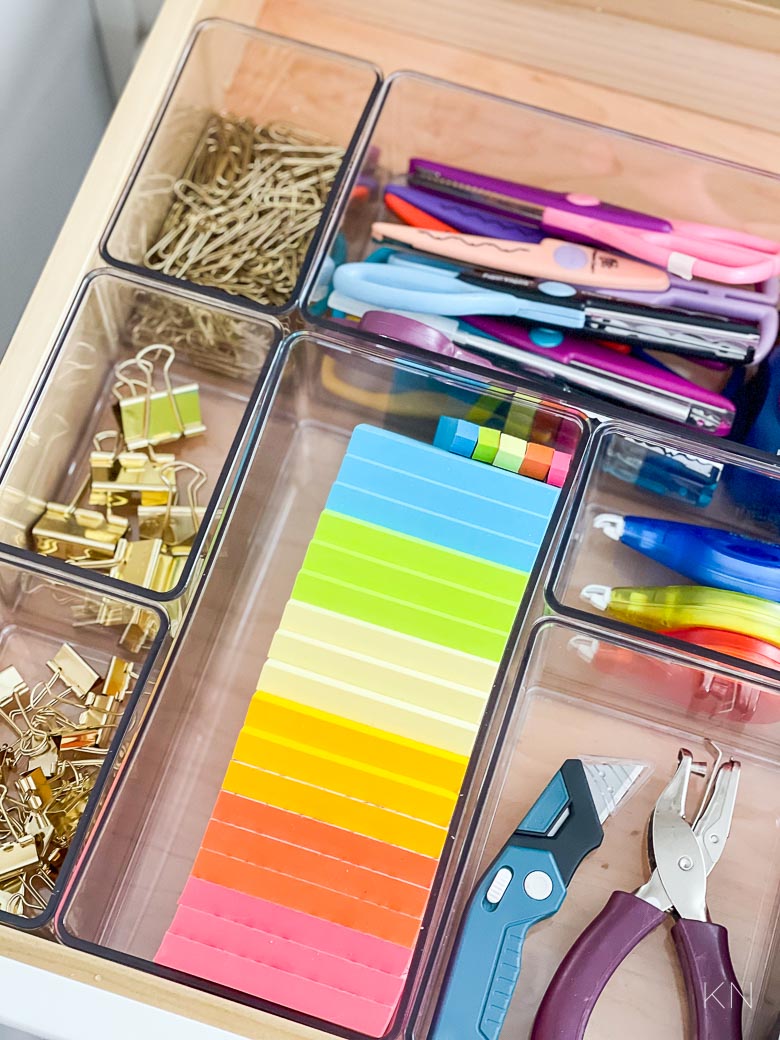 Organize Desk Drawers