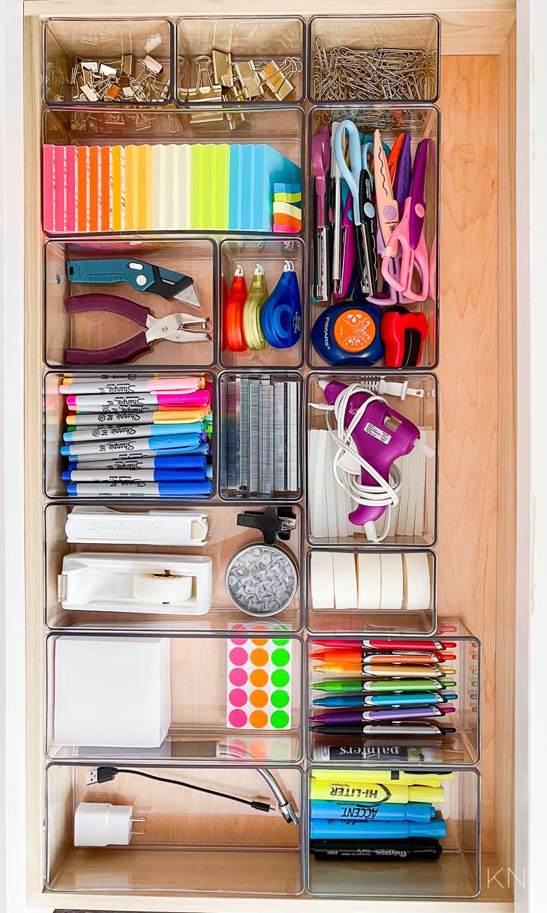 Office Organization Ideas & Drawer Makeovers