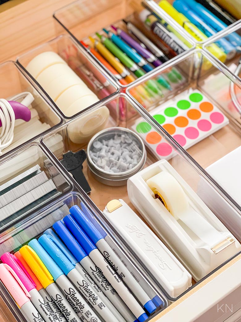 Office Drawer and Desk Organization 