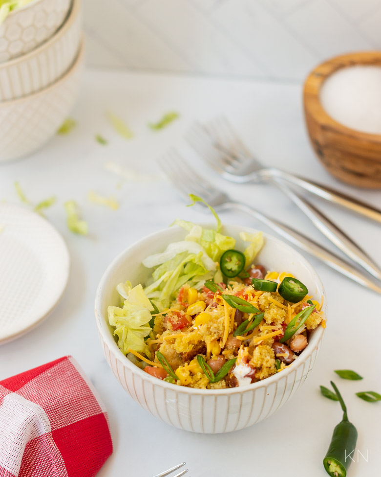 Cornbread Salad Recipe -- the Yummiest Summer Side Dish!