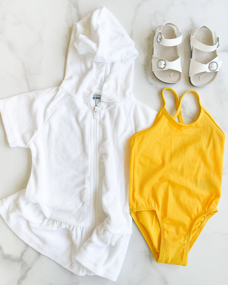 Toddler Girl Summer Beach Outfit