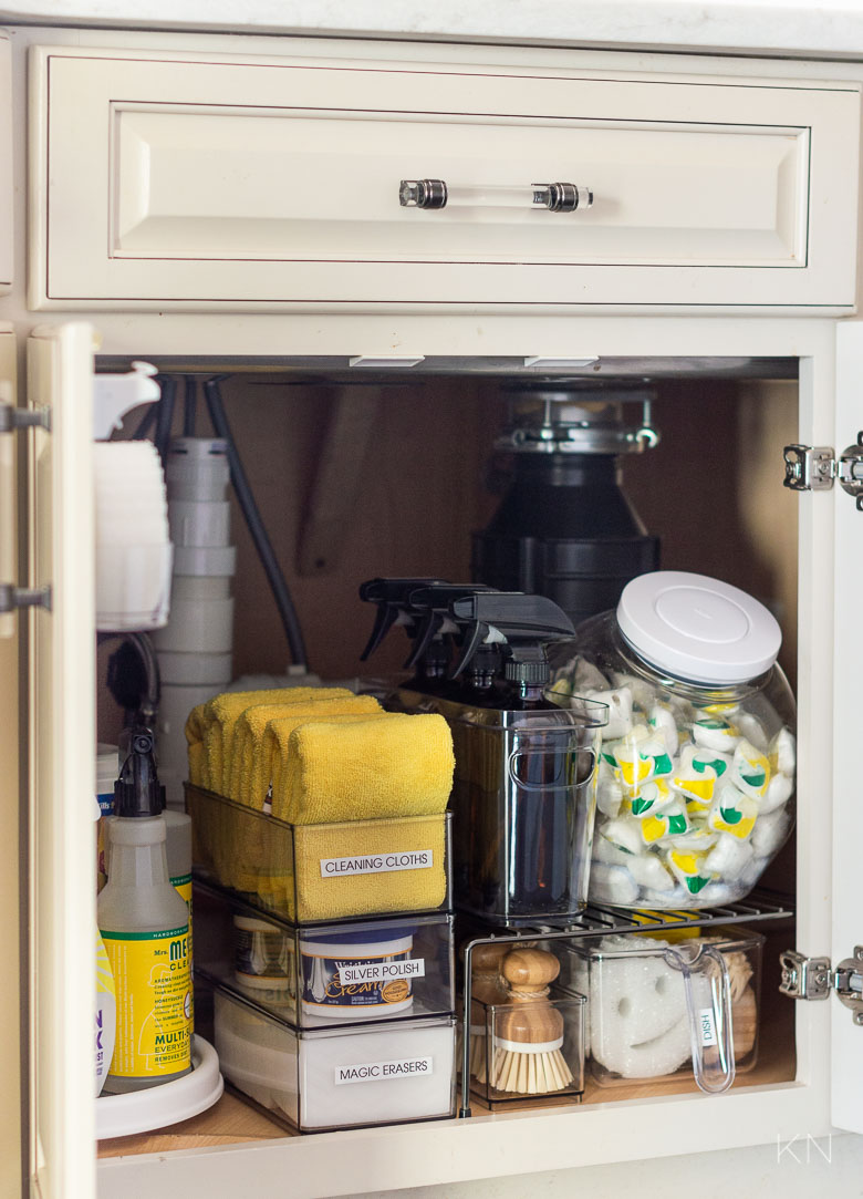 How to Organize Under the Kitchen Sink and Favorite Organizers