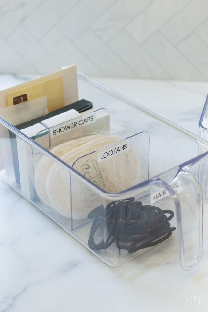 Organization Ideas When There's No Drawers in the Bathroom- Kelley Nan