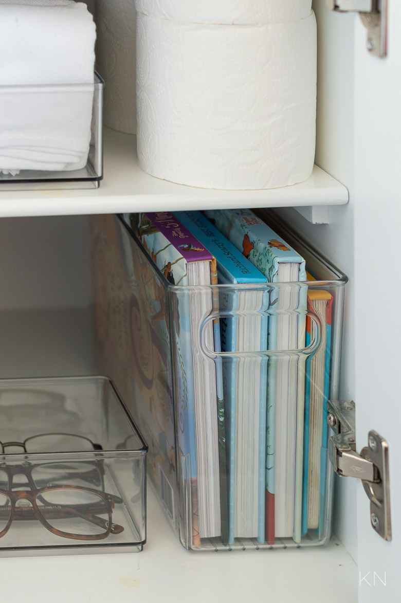 How to Organize a Bathroom with No Drawers