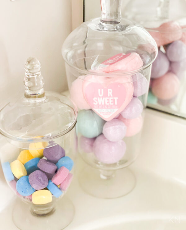 Organization Ideas When There's No Drawers in the Bathroom- Kelley Nan