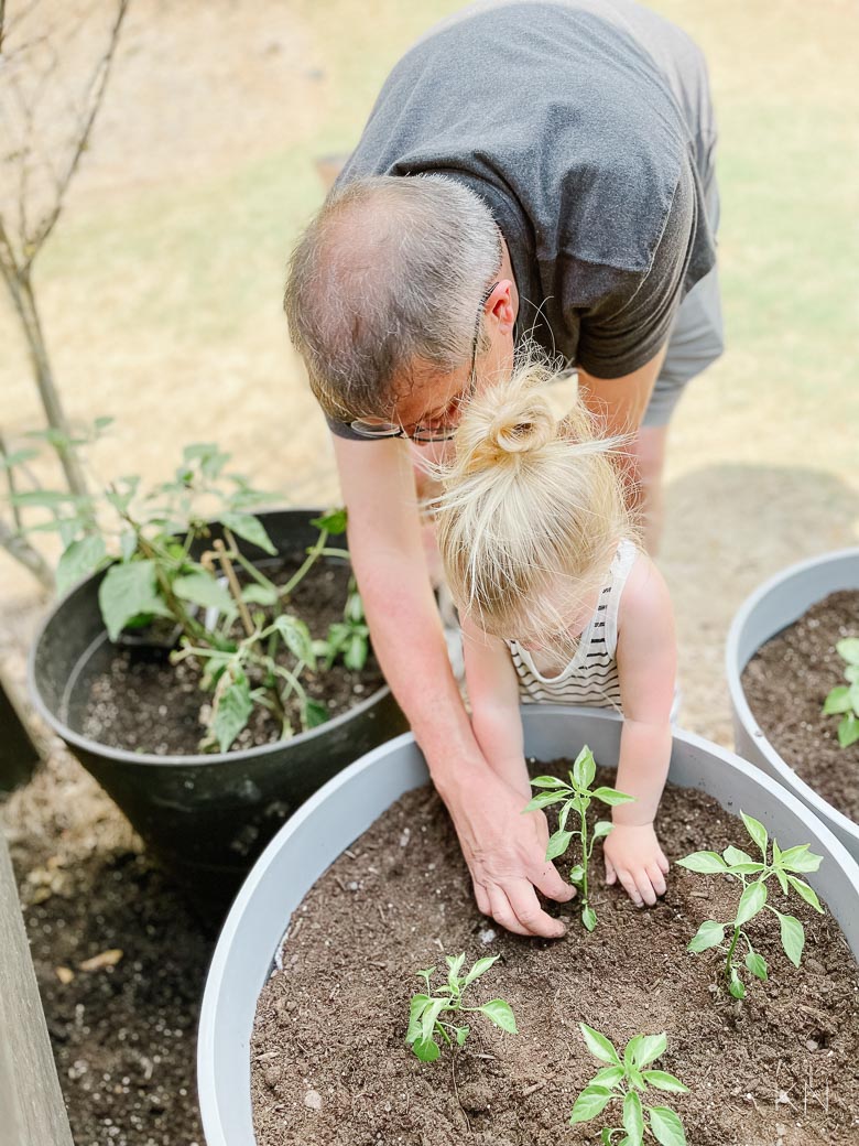 Toddler Spring Planting Season