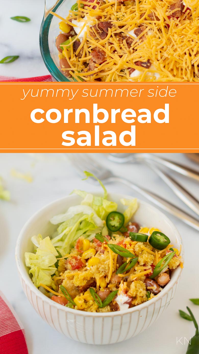 Yummy Summer Salad Recipe: Cornbread Salad
