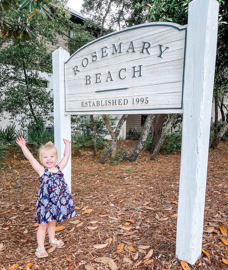 Rosemary Beach Sign 30A