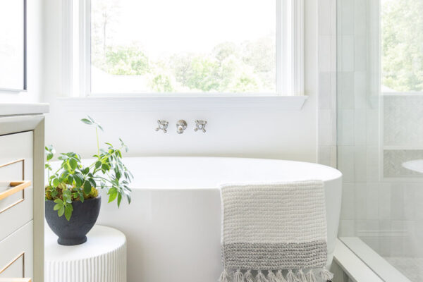 Primary Bathroom Freestanding Tub Conversion