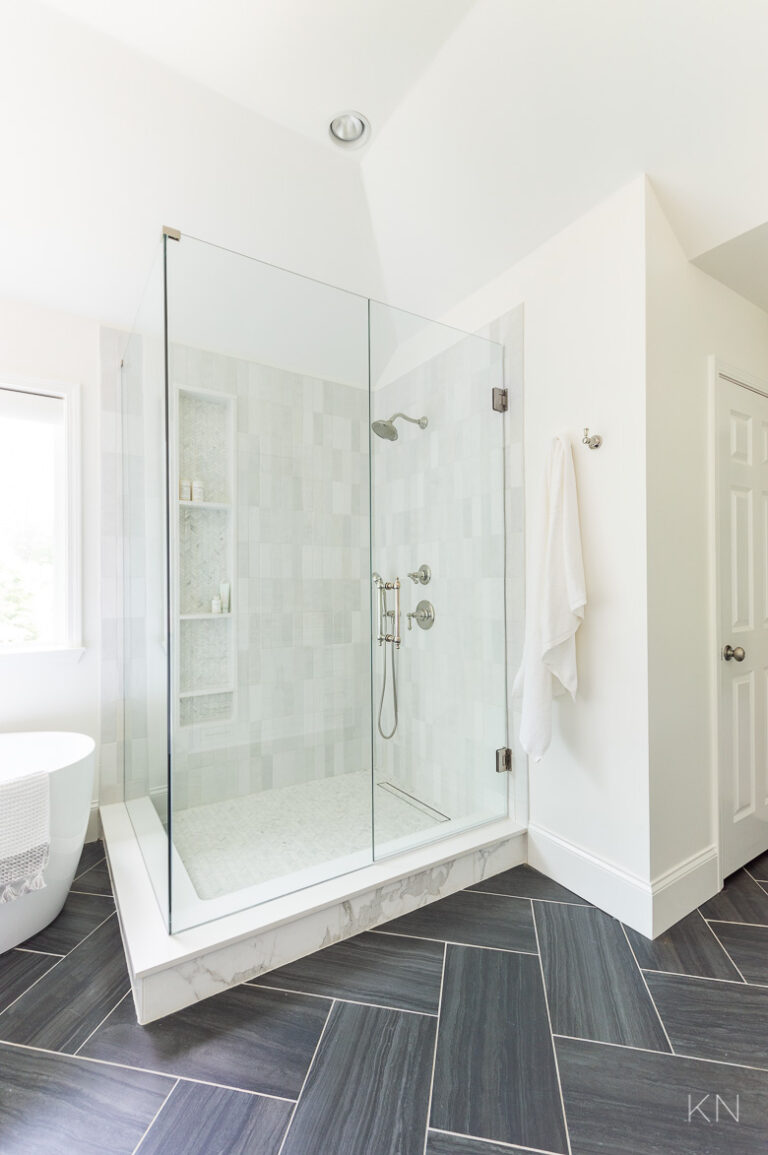 Before & After Primary Bathroom Remodel Reveal- Kelley Nan