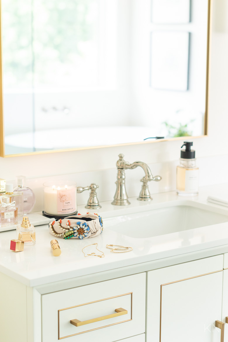 Bathroom Organization Ideas for the Vanity - Kelley Nan