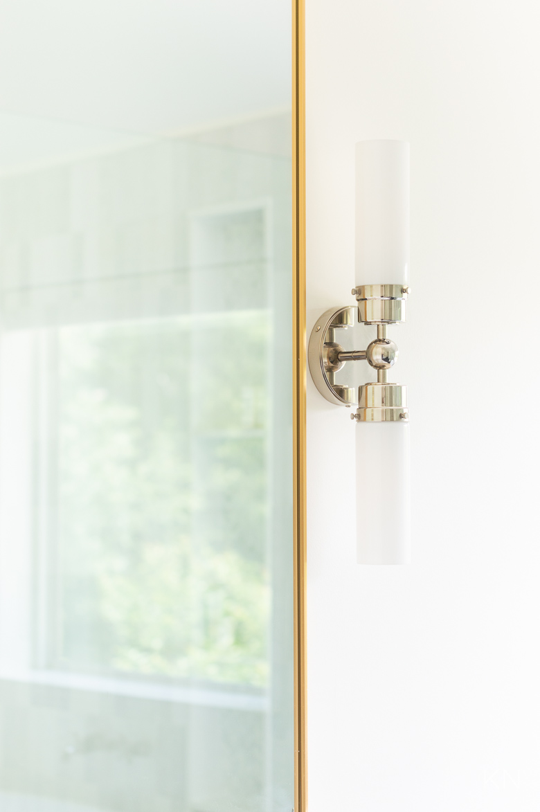 Primary Bathroom Sconces and Lighting