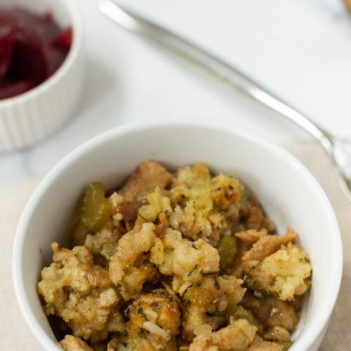 Do THIS with your Thanksgiving Leftovers! Turkey and Dressing Casserole