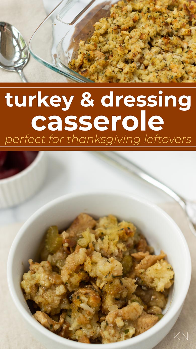 Turkey and Dressing Casserole -- The Thanksgiving Leftovers Recipe You Need