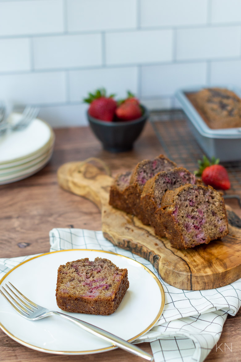 Delicious, Fresh Strawberry Bread