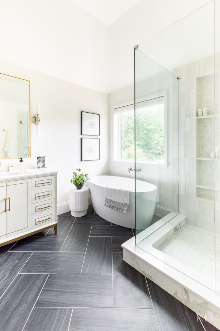 Before & After Primary Bathroom Remodel Reveal Kelley Nan