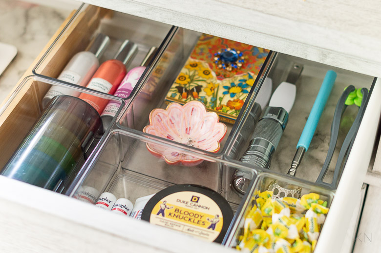 Organized and Functional Office Supply Drawers - Kelley Nan