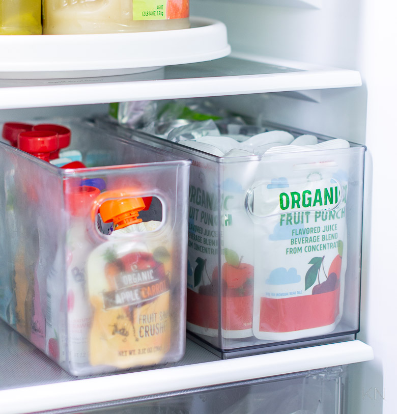 Favorite Clear Bins for Refrigerator (& Other Kitchen Organization Ideas)