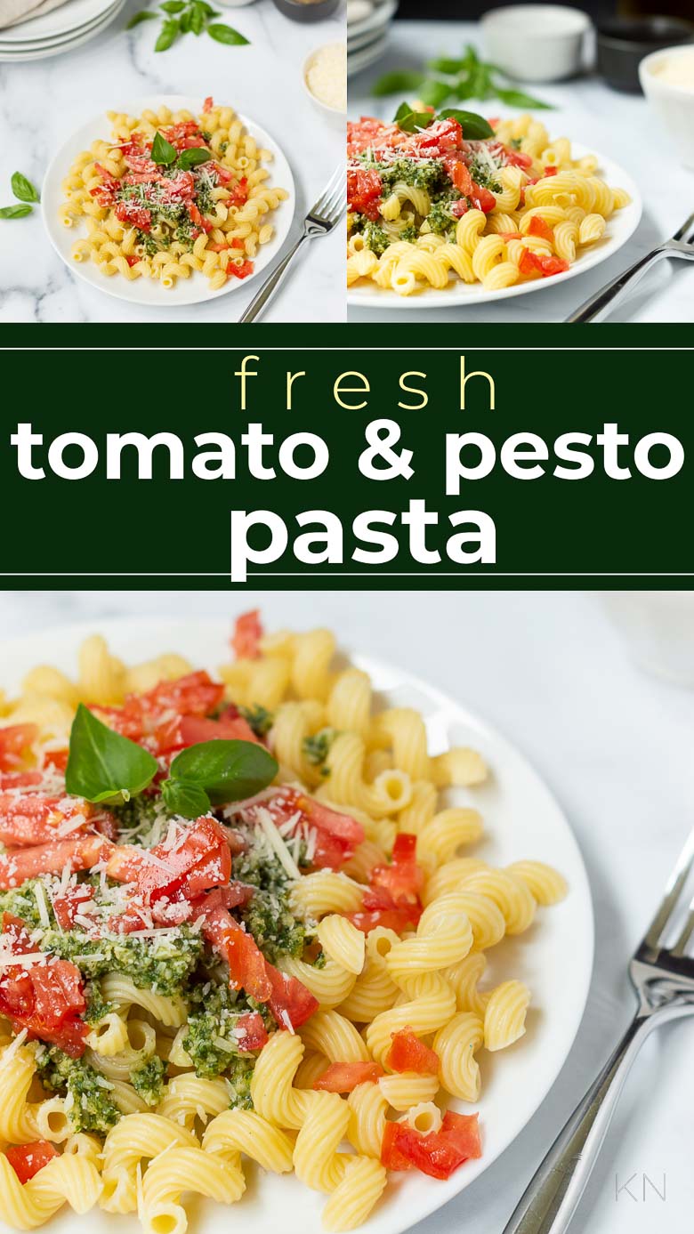 Fresh Tomato Pesto Pasta Recipe