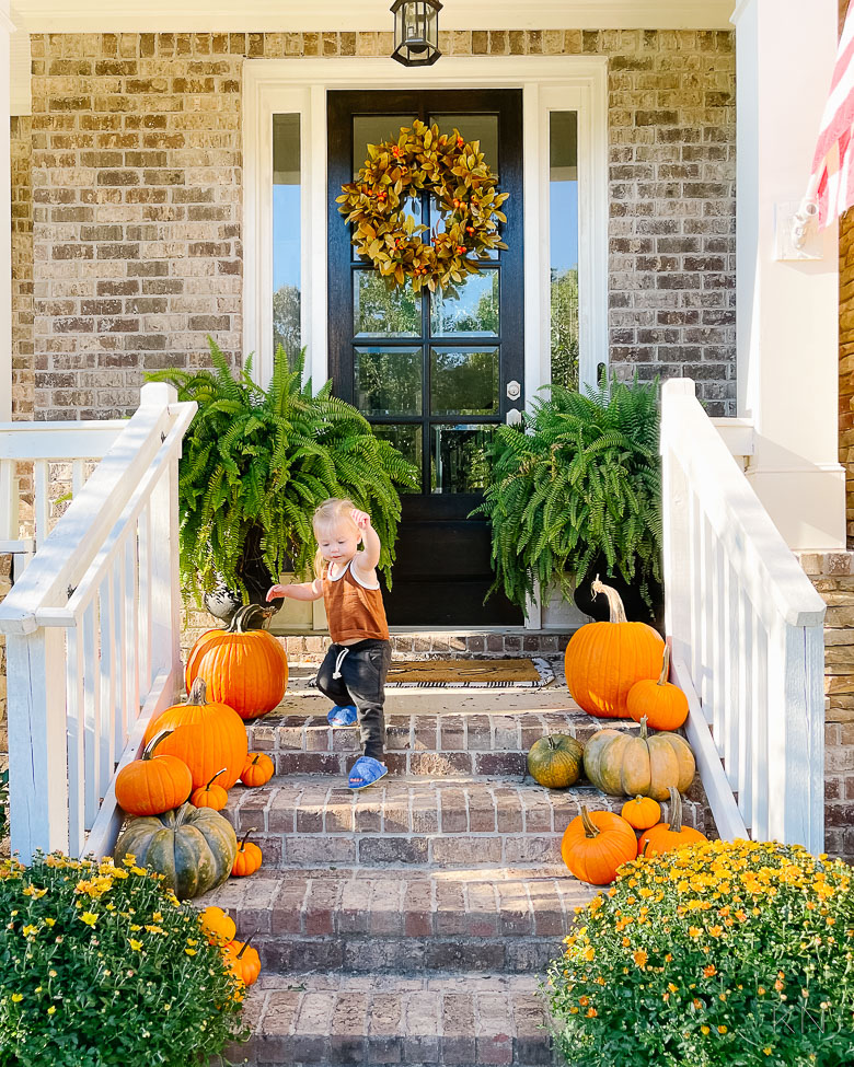 fall front door decor 2022