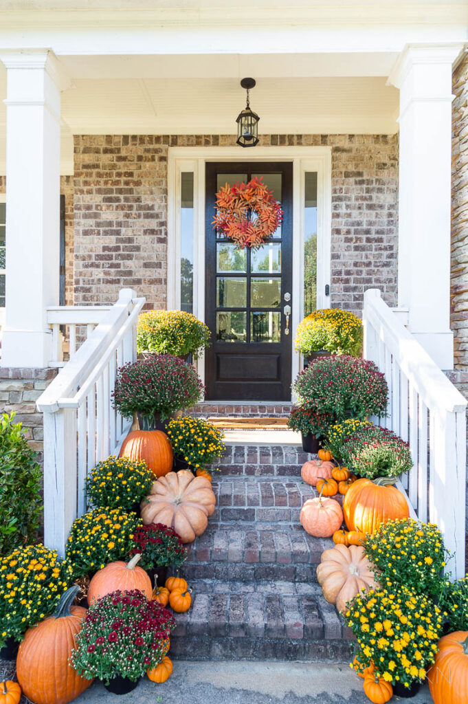 18 Prettiest Fall Wreaths for the Front Door for 2023 - Kelley Nan