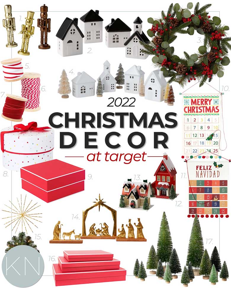 2022 Target Christmas Decor - Kelley Nan