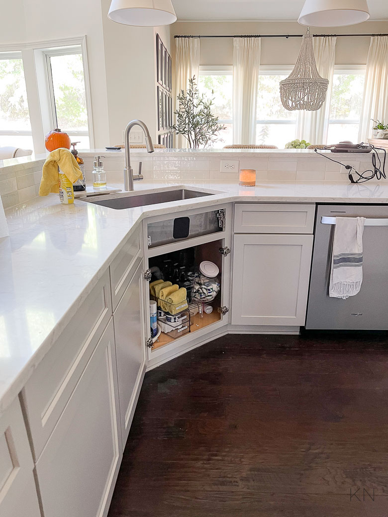 Agreeable Gray Kitchen Cabinets - Kitchen Makeover- Kelley Nan