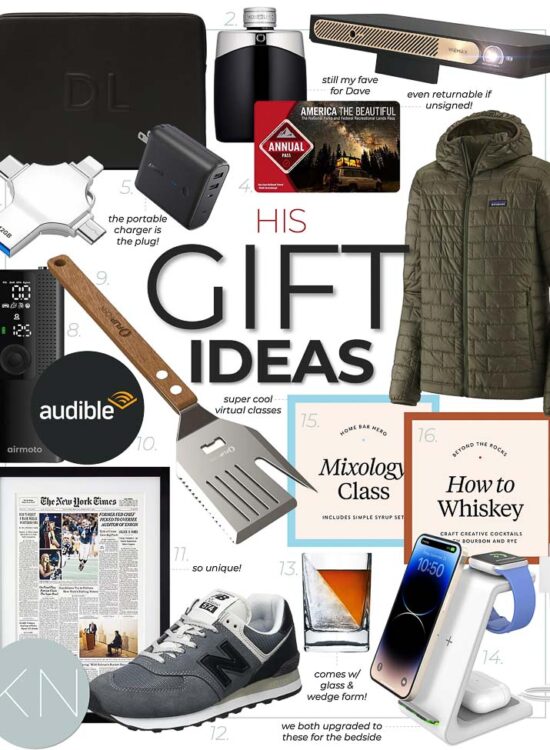Unique Christmas Gift Ideas for Men -- Husband, Boyfriend, Dad, Son
