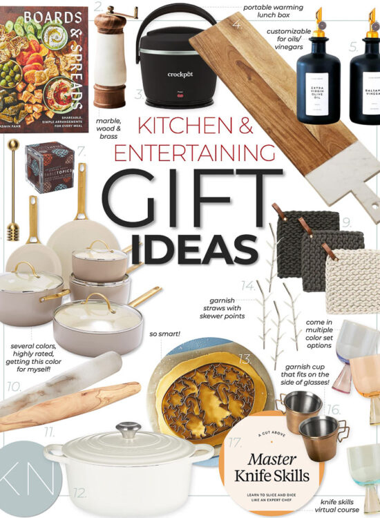 2022 Christmas Gift Ideas for Kitchen & Entertaining