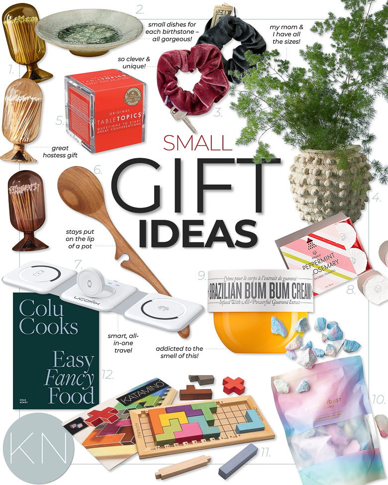 2022 Holiday Gift Ideas Small ish Gifts Kelley Nan