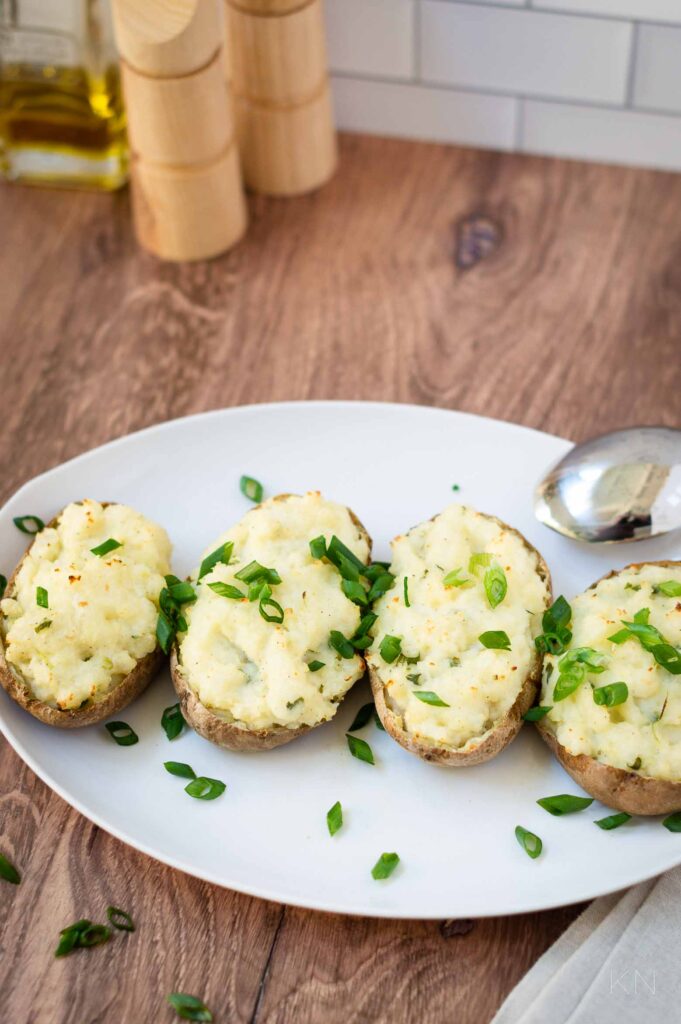 How to Make Twice Baked Potatoes - Kelley Nan