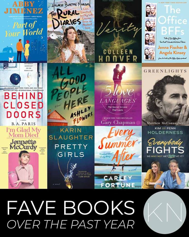 Top 12: Best Books Over the Past Year - Kelley Nan