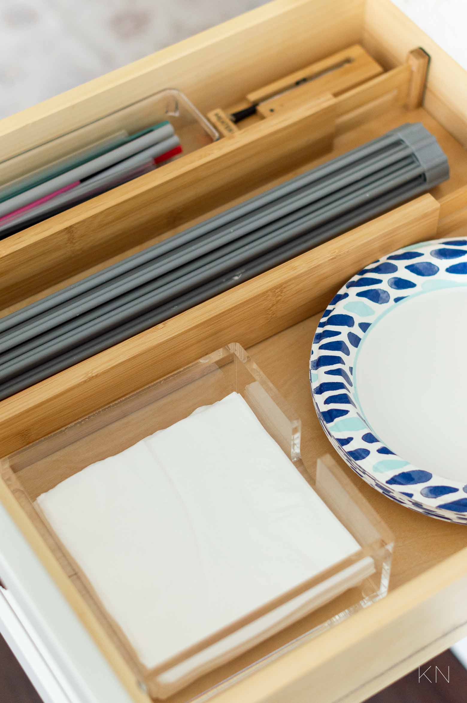 Slaying Your Kitchen Clutter With Simple Drawer Organizers - Food Dolls