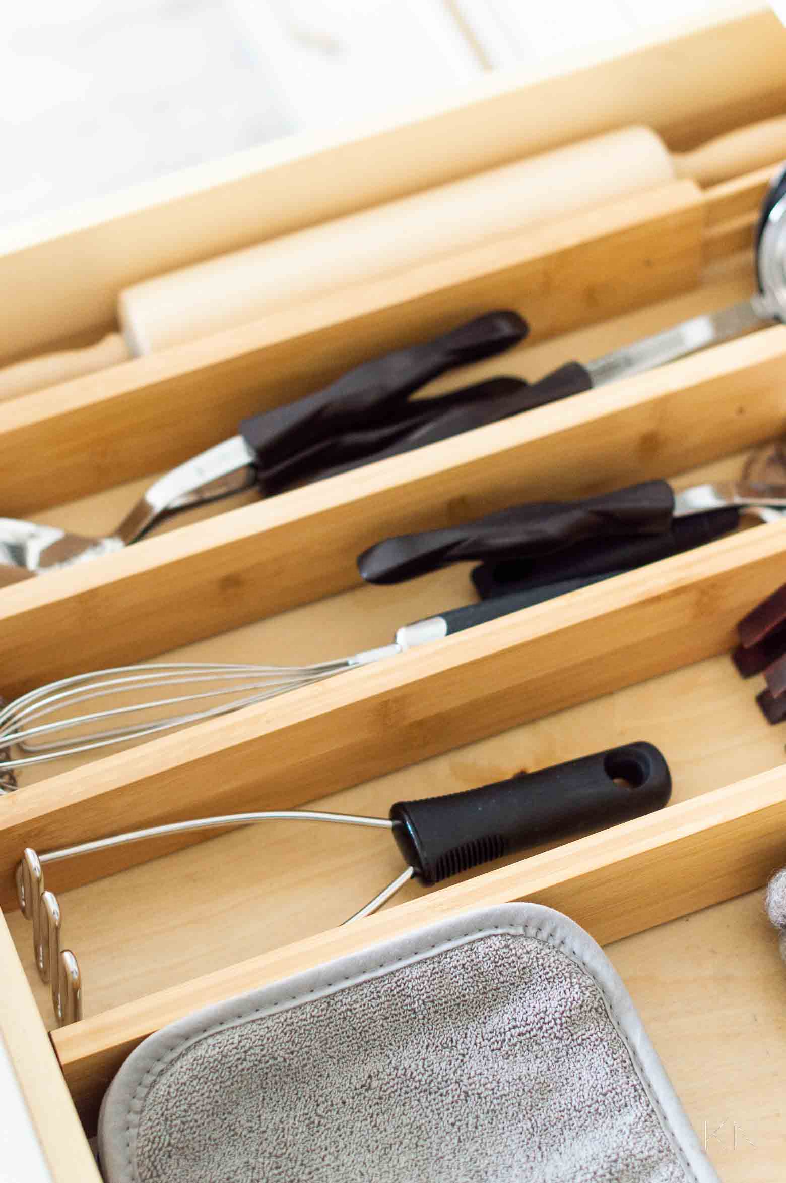 How to Organize Kitchen Drawers – Hallstrom Home