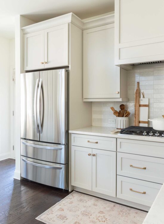 Updating the Kitchen with a Built in Fridge Cabinetry