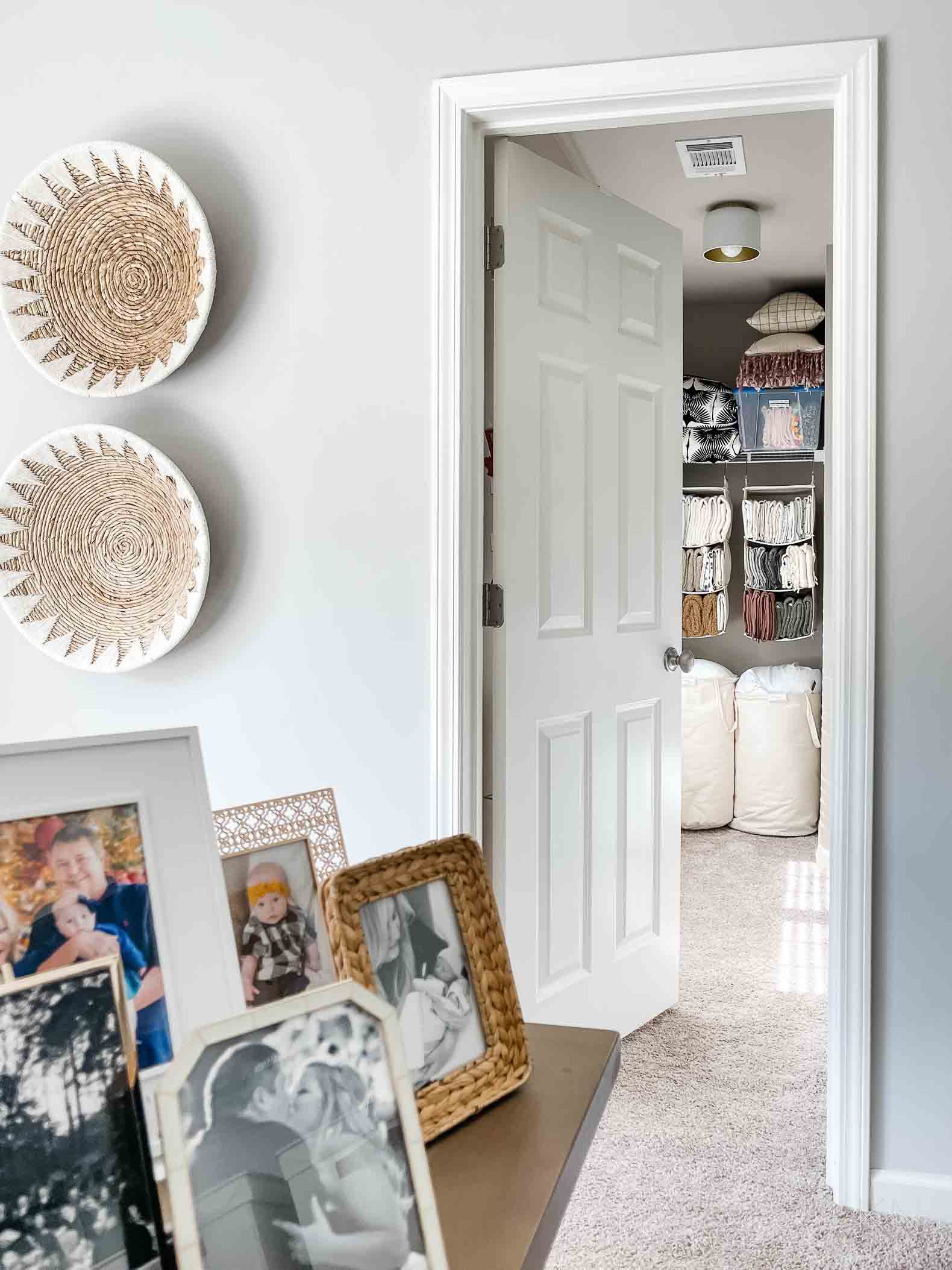 Organized Foyer Coat Closet- Before and After Makeover - Kelley Nan