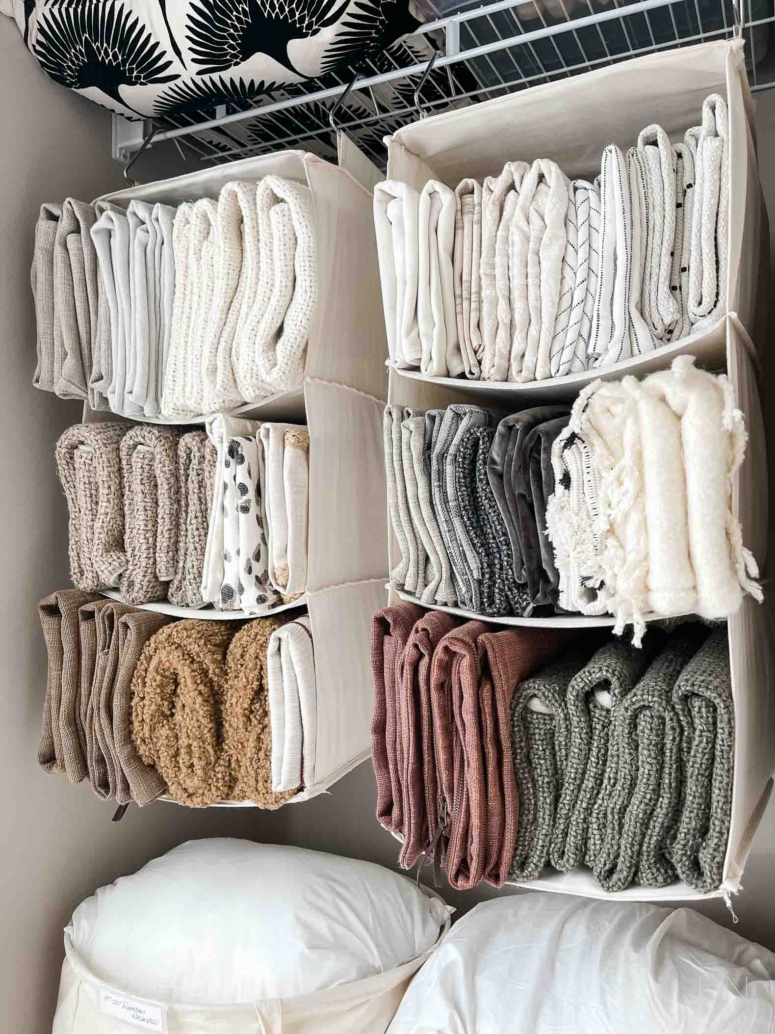 Realistic Linen Closet Organization - Organizing Moms