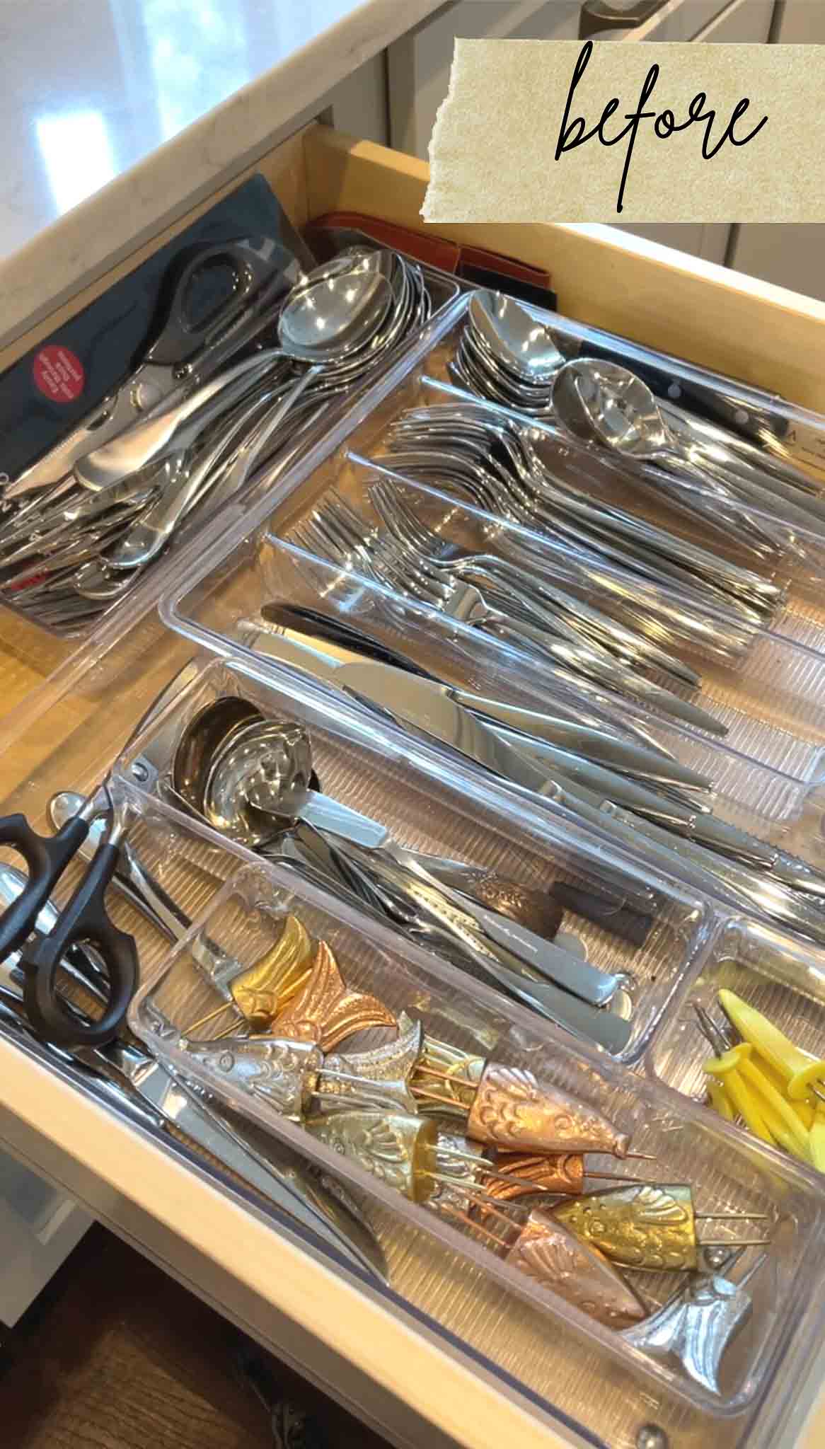 How to Organize Kitchen Drawers – Hallstrom Home