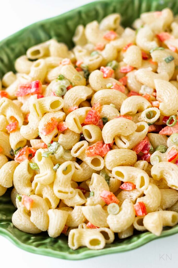 4-Ingredient Classic Macaroni Salad - Kelley Nan