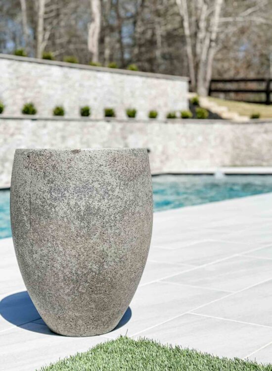 24 Best BIG Stone Planters for Outdoors