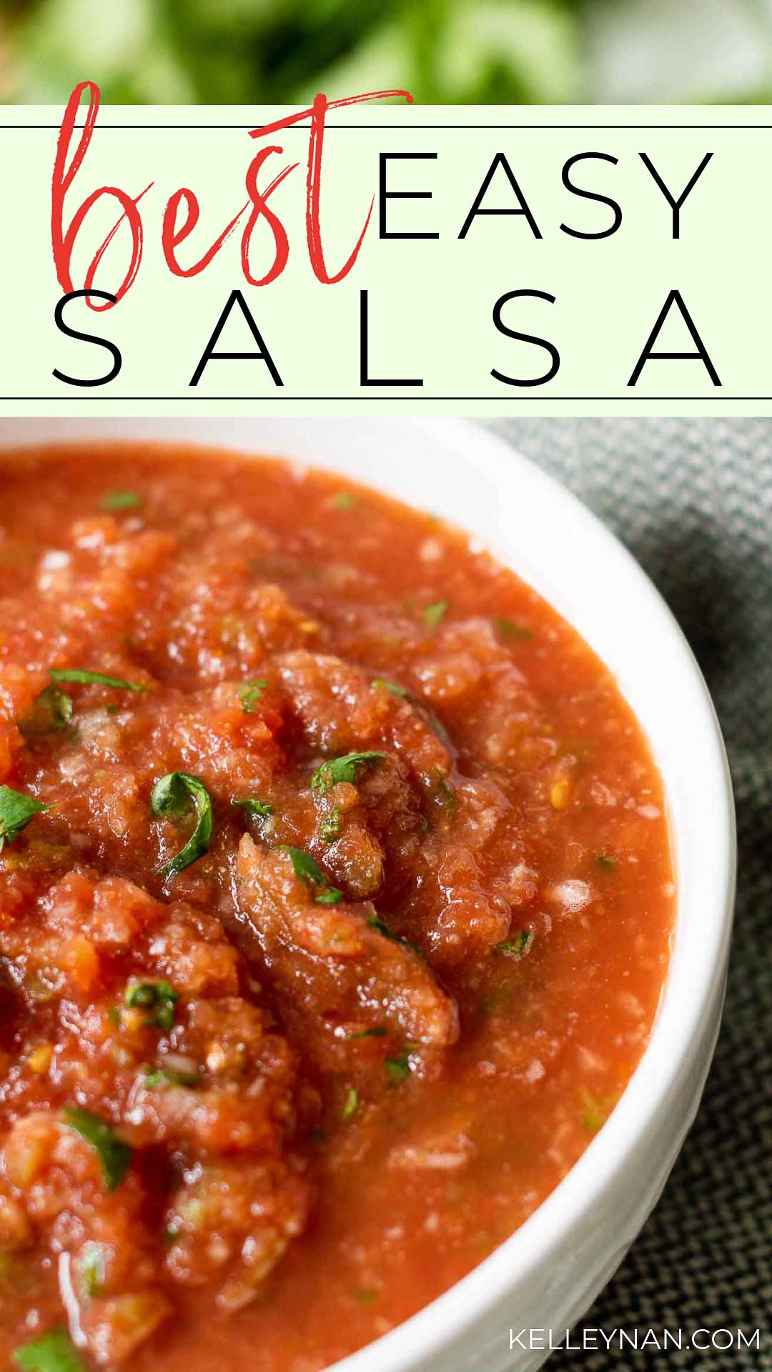 Easy Summer Recipe! The Best, Most Delicious Homemade Salsa