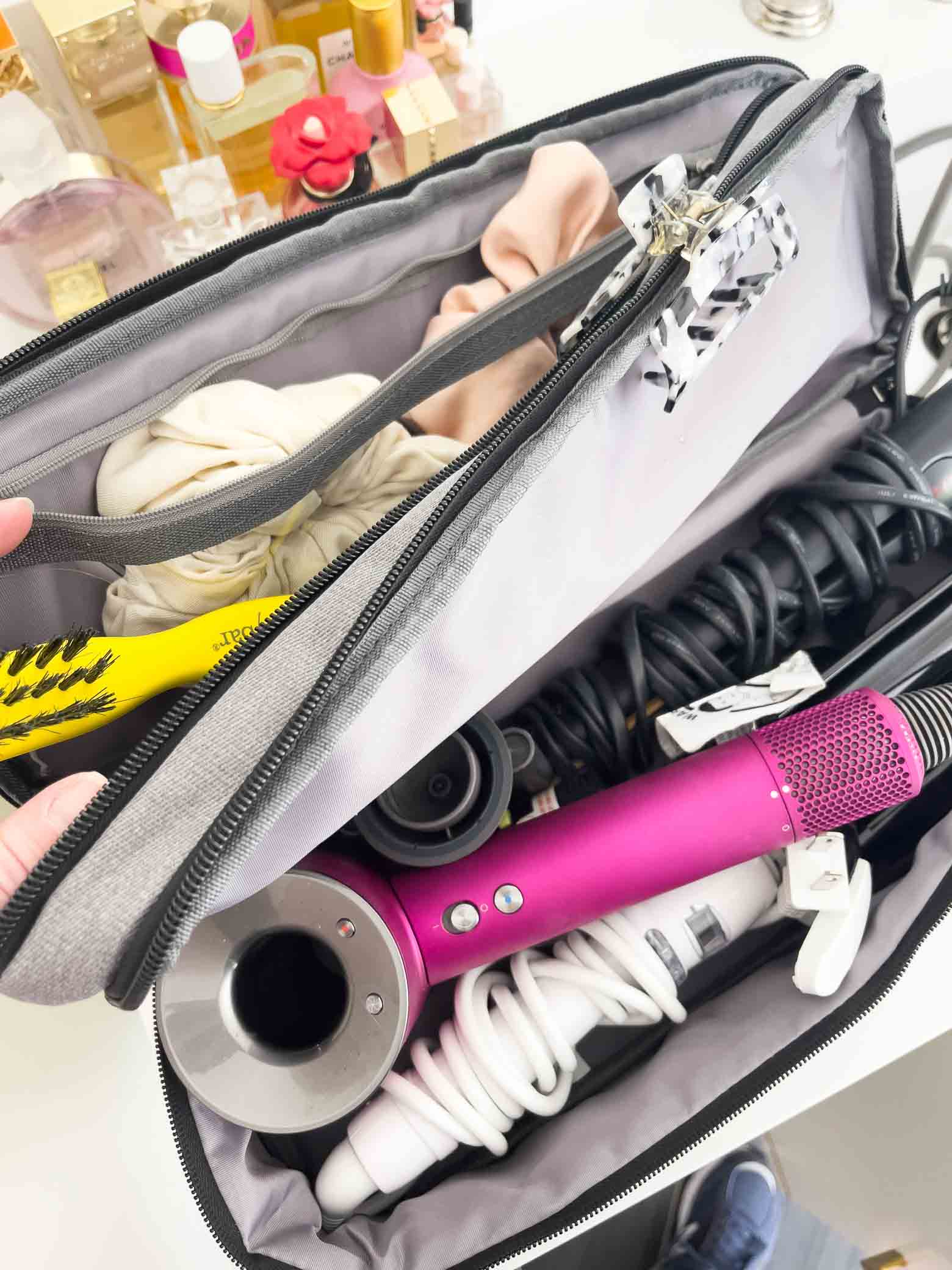 Hair Tool Travel Case and Organizer