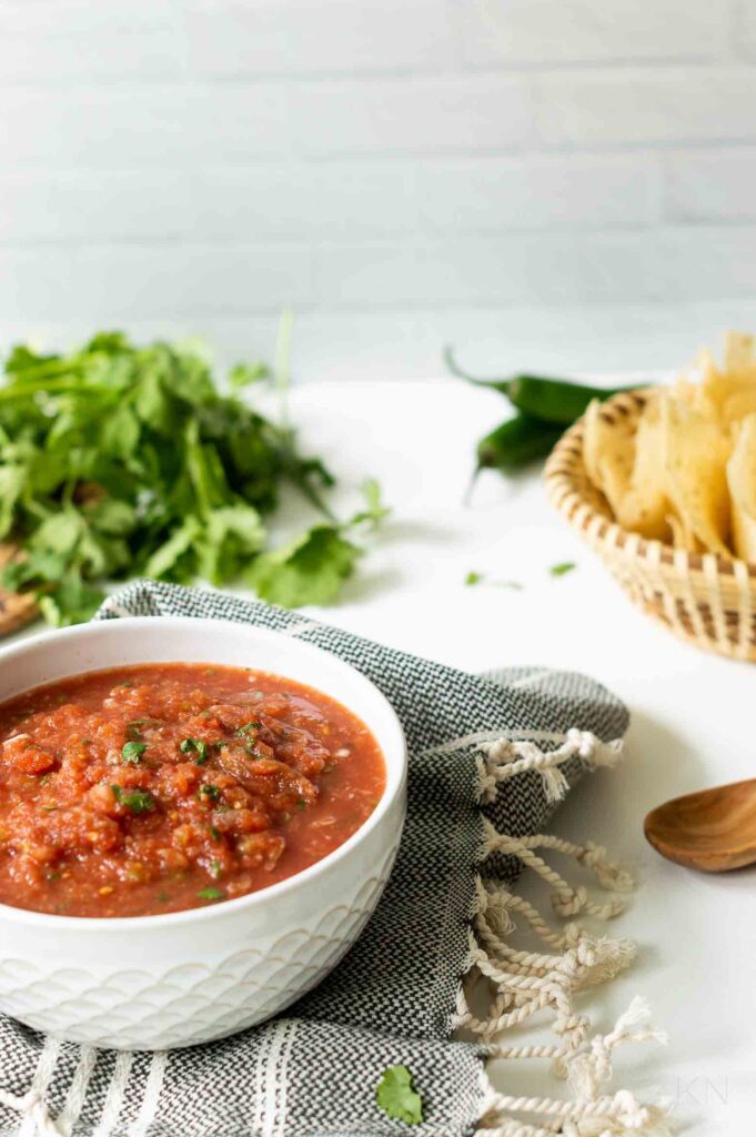 Simple, Delicious Homemade Salsa Recipe - Kelley Nan