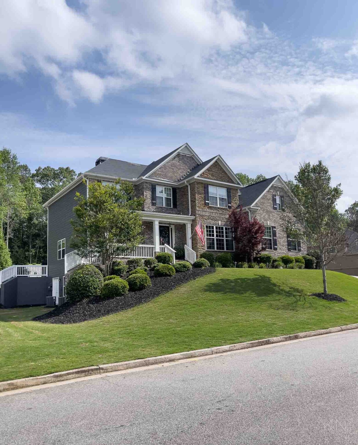 Benjamin Moore Kendall Charcoal Exterior Makeover Kelley Nan