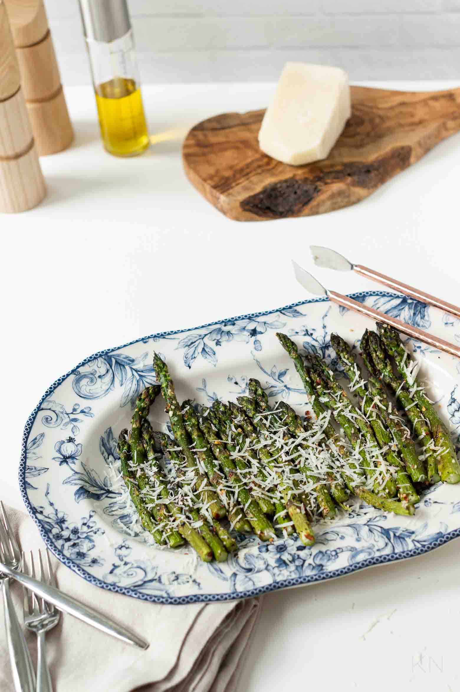 Oven Roasted Asparagus Dinner Side Idea & Recipe