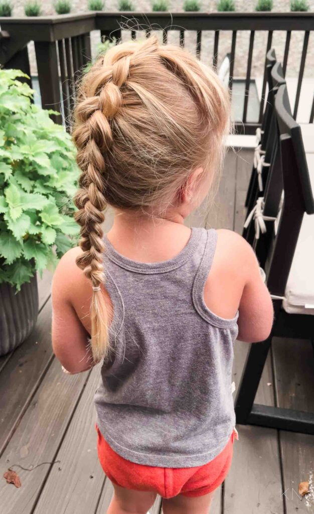 Messy Pigtail Buns | Dallas beauty | Cute and Little