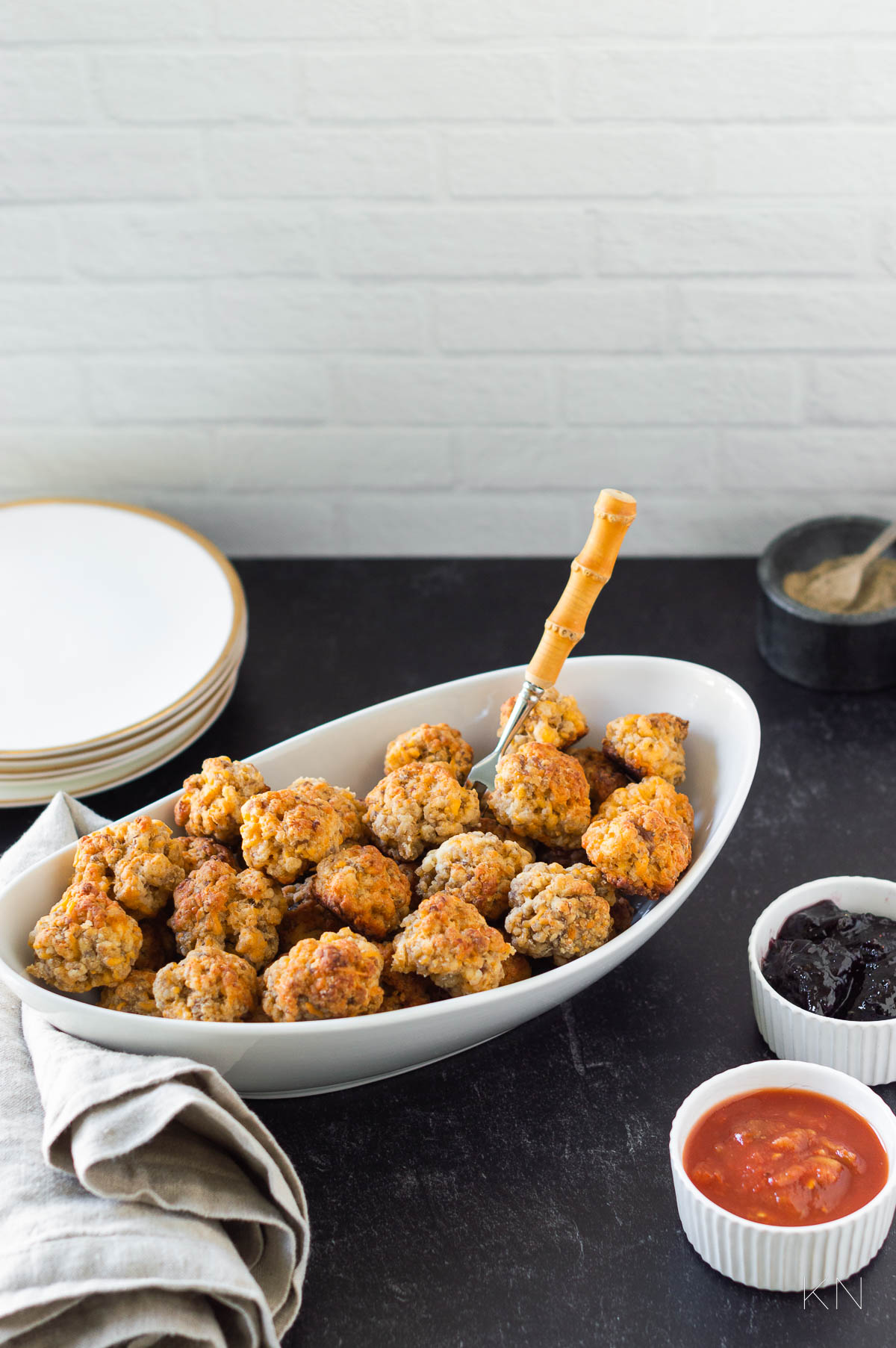How to Make Sausage Balls with Cream Cheese