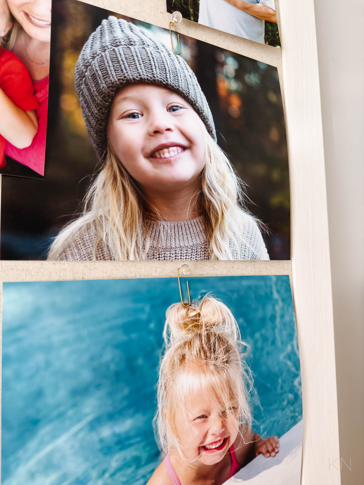 How to Hang Photos & Art On a Pinboard Without Holes